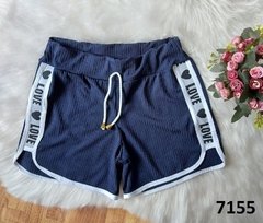 Shorts Canelado Love (SCL7155)