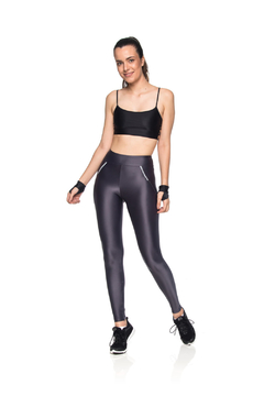 LEGGING ZÍPER REFLECT - GRAFITE