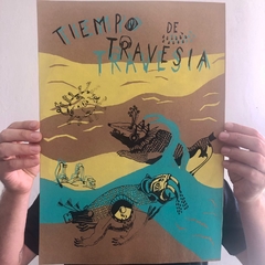 Lámina - Tiempo de travesía en internet