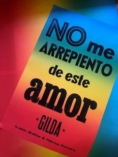 Lamina / No me arrepiento de este amor / GILDA