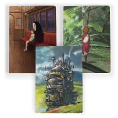 Pack 2 // Libretas Hayao Miyazaki