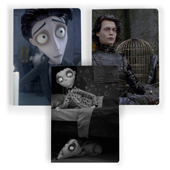 Pack libretas Tim Burton