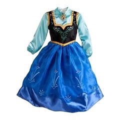 Fantasia Luxo Anna Frozen Original Disney Store - comprar online
