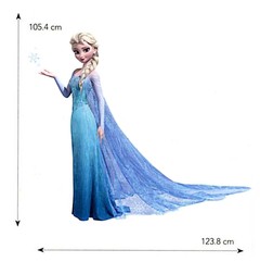 Adesivos de parede Frozen Elsa Disney Store - comprar online