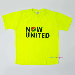 Camiseta Now United verde neon na internet