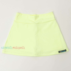 Saia shorts neon Di Base na internet