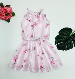 Vestido tulipa rosa Infanti