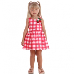 Vestido infantil cerejinha Mon Sucré verão - comprar online