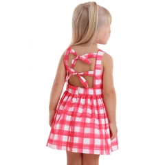 Vestido infantil cerejinha Mon Sucré verão