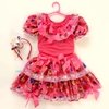 Vestido Caipira Festa junina pink com Laços e Rendas + tiara - comprar online