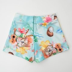 Conjunto bata e shorts coco verão Mon Sucré - Espoleta Malagueta