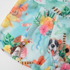 Conjunto bata e shorts coco verão Mon Sucré - loja online