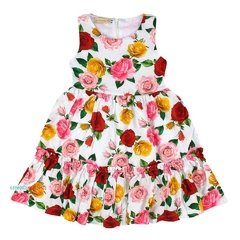 Vestido Primavera Mon Rosas Ser Garota