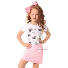 Conjunto Cat e Pug Flúor Neon Le Petit Enfant - comprar online