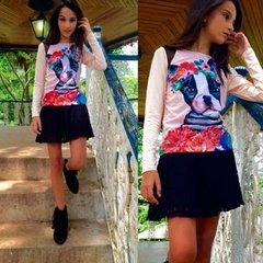 Conjunto blusa manga longa Vic&Vicky - Espoleta Malagueta