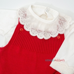 Saída de maternidade tricot Olivia MFC vermelho - comprar online