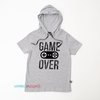 Camiseta menino Game Over Tom Quest