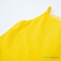 Vestido amarelo alça Arte Menor/Kukiê - comprar online