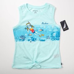 Conjunto infantil Nautica regata e shorts importado - comprar online