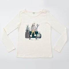 Camiseta manga longa Gymboree Menina no Inverno
