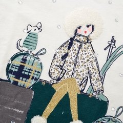 Camiseta manga longa Gymboree Menina no Inverno - comprar online
