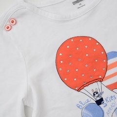 Camiseta manga longa Gymboree balões - comprar online