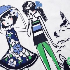 Camiseta manga longa Gymboree amigas na praia - comprar online