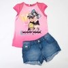 Conjunto blusa Vic & Vicky Summer e shorts jeans Lilimoon