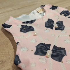 Vestido laços pretos Le Petit Enfant na internet