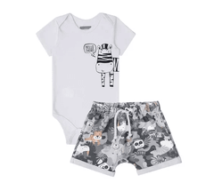 Conjunto bebê menino Luc Boo