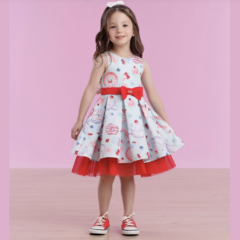 Imagem do Vestido infantil Mon Sucré Softy Candy coleção outono-inverno