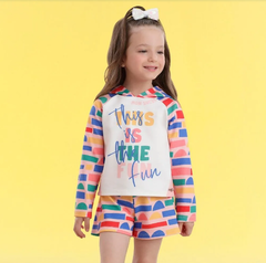 Conjunto infantil manga curta Fruit Fun Mon Sucré outono-inverno - comprar online