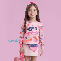 Conjunto infantil Nuts Mon Sucré manga longa outono-inverno - comprar online