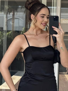 VESTIDO CETIM