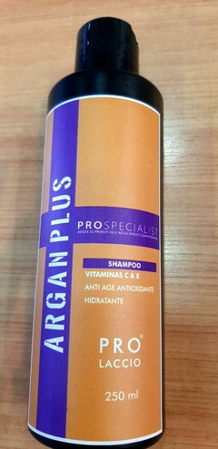 SHAMPOO ARGAN PLUS PROLACCIO X250ML