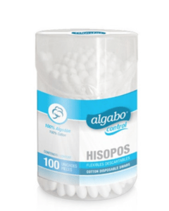 ALGABO HISOPOS TUBO X 100