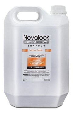 shampoo extra acido novalook - comprar online