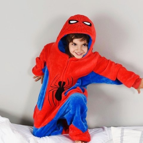 Spiderman - Pijama con capucha para hombre
