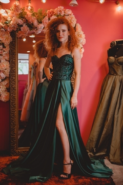 cobalt esmeralda dress - comprar online