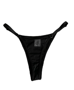 Colaless Cala Microtul Negro - Morcis Swimwear