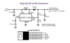 CI Lm2577t-adj Lm2577 Regulador 3amp National na internet