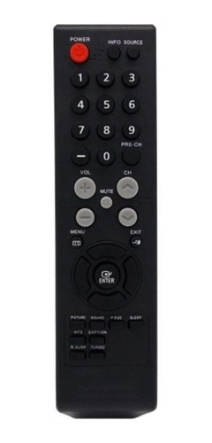 Controle Compatível Com Tv Samsung 21k40mq Cl-29k40mq Z30mq