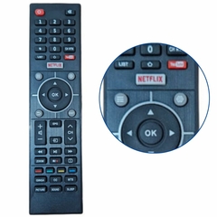 Controle Compatível Tv Semp Toshiba Ct-6810 Netflix Youtube - comprar online