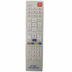 Controle Remoto AzAmerica Digital Branco SKY-7081