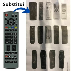 Controle Universal Compatível Com Tv Panasonic Modelo Antigo - comprar online