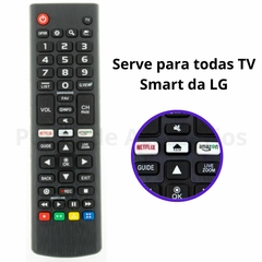 Controle Compatível com Tv LG Smart Netflix Amazon 42la6204 - Ponto de Eletrônicos Acessórios Ltda