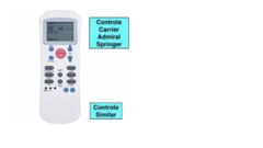 Controle Compatível Com Ar Split Carrier Springer R14a/ce na internet