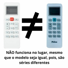 Controle Compatível Com Ar Condicionado Philco Pac9000tqfm9 na internet