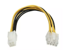 Cabo Adaptador para Fonte ATX 4 Pinos para 8 Pinos 20 Cm - comprar online