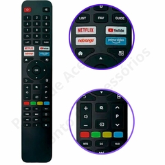 Controle compatível com TV Vizzion Brasil LE43DF20 LE50UHD20 - comprar online